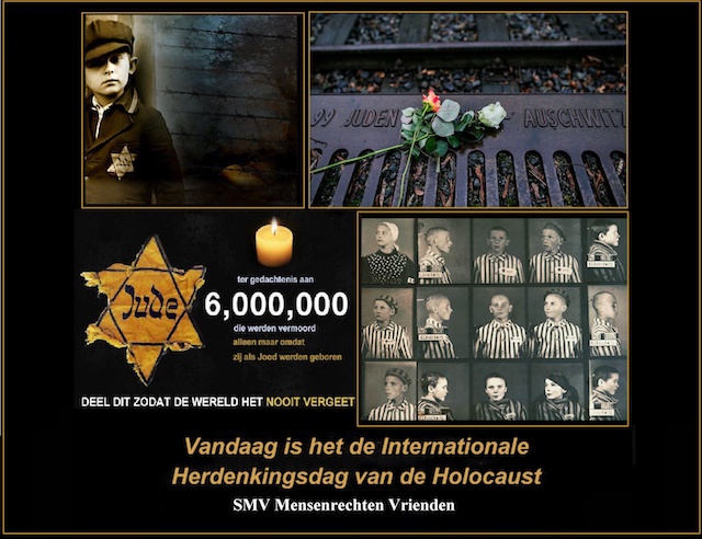 Holocaust 6.000.000 slachtoffers