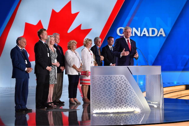 Stephen Harper, vroeger premier van Canada