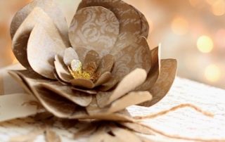 Bedankt bloem voor Gouden harten