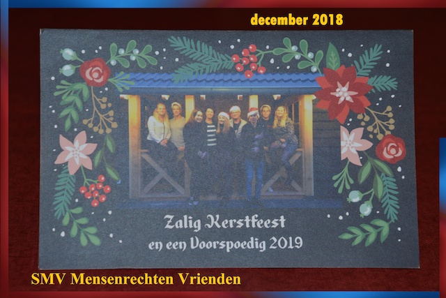 Bedankt voor de mooie kaarten en lieve woorden