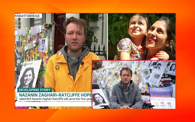 Nazanin Zaghari's man in stanking