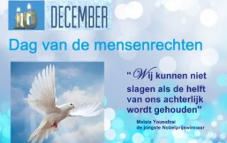 10 december, dag van de mensenrechten