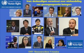 deskundigen verontrust over mishandeling van gevangengezette betogers