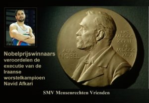 Nobelprijswinnaars veroordelen de executie van de Iraanse worstelkampioen Navid Afkari
