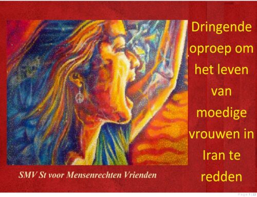 Dringende oproep om het leven van moedige vrouwen in Iran te redden