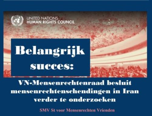 Belangrijk succes: VN-Mensenrechtenraad besluit mensenrechtenschendingen in Iran verder te onderzoeken