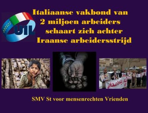 Italiaanse vakbond van 2 miljoen arbeiders schaart zich achter Iraanse arbeidersstrijd