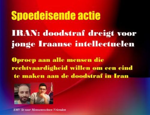 Spoedeisende actie, Iran: doodstraf dreigt voor jonge Iraanse intellectuelen