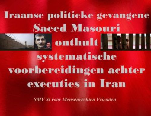 Iraanse politieke gevangene Saeed Masouri onthult systematische voorbereidingen achter executies in Iran