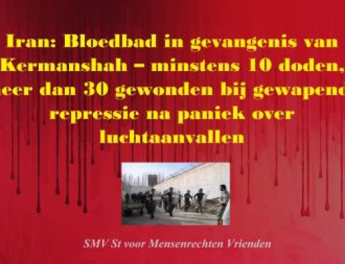 Iran: Bloedbad in gevangenis van Kermanshah – minste 10 doden, meer dan 30 gewonden