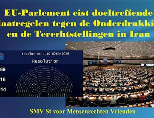 EU-Parlement eist doeltreffende Maatregelen tegen de Onderdrukking en de Terechtstellingen in Iran