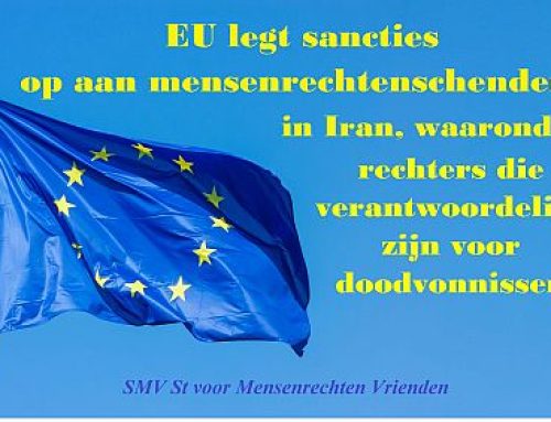 EU legt sancties op aan mensenrechtenschenders in Iran, waaronder rechters die verantwoordelijk zijn voor doodvonnissen