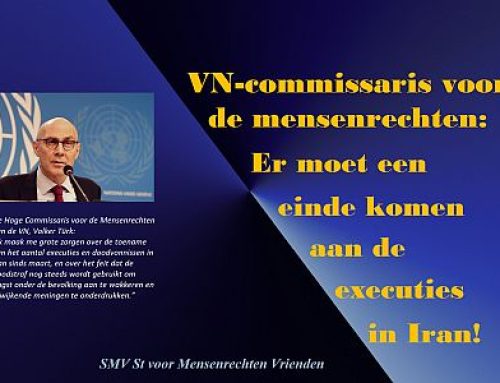 VN-commissaris voor de mensenrechten: Er moet een einde komen aan de executies in Iran!